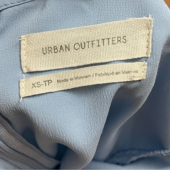 Urban Outfitters baby blue satin body con slip dress. Barely worn! GUC Size XS - Picture 4 of 9